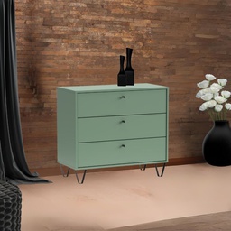 [FZ101242] Cassettiera verde 83.6x40x75.2 cm