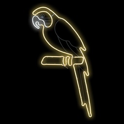[2017115] Neon bifacciale LED 50x120 cm Mix4