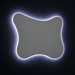 [KB-B3010641000051] Specchio 100x75 con cornice a led