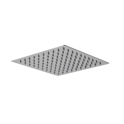 [KB-B2020200000340] Soffione doccia quadrato 20x20 in acciaio cromato