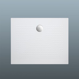 [KB-B2030600000144] Piatto doccia ceramica bianca 80x100 cm