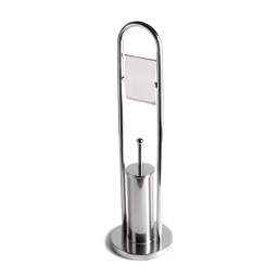 [KB-B2020000000349] Portarotolo e portascopino cromato tondo