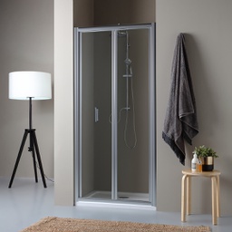 [KB-B2030110400953] Porta doccia a nicchia 85 cm apertura libro