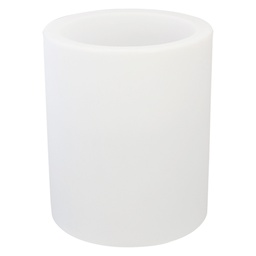 [DFL6126780]  Vaso Tondo Venusio Lamp Diam. Cm 40Xh.50 Lt.16 Ghiac.-Luce Bia. Teknoplast