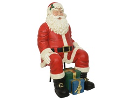 [20035706] Babbo Natale con occhiolino 89x76x137cm