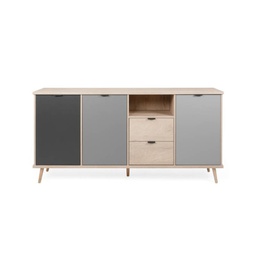 [FZ91957] (3c)Credenza 3 ante con 2 cassetti cm 180 x 88 x 40 h (EPIK52)