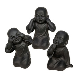 [1990787] Set 3 Piccolo Buddha 