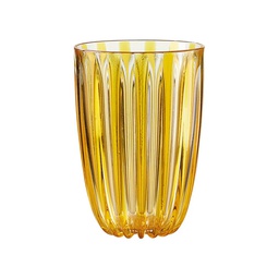 [2015594] Bicchiere tumbler alto color ambra