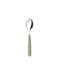 [2015573] Cucchiaino da tavola in acciaio inox verde alga