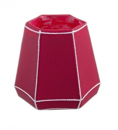 [B0914706] 12x P.Candela Vt Prisma Shape Rosso