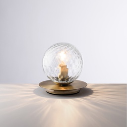[BL285-LT-BRZ] Lampada in ferro bronzato H.17 x Ø16