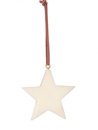 [B0972019] 12x Pendaglio Joelle Stella Avorio 10X10