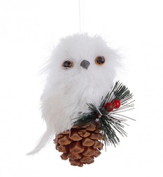 [B0936023] 12x Pendaglio Trixie Gufo Bianco C