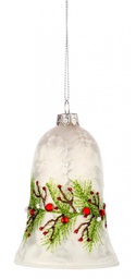 [B0937585] 12x Pendaglio Vt Branch Bianco Campana S