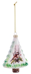 [B0937554] 12x Pendaglio Vt Bushes Pino Passerotto