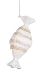 [B0970757] 12x Pendaglio Vt Chewy Bianco 5,6X13,4H