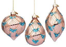 [B0937621] 12x Pendaglio Vt Lux Oro Rosa Ass3