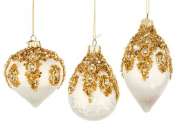 [B0937753] 12x Pendaglio Vt Melissa Bianco
