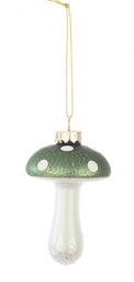 [B0937365] 12x Pendaglio Vt Mushroom Verde 6X9