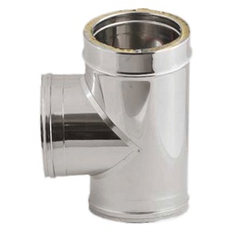 [DFL7026700] Raccordo doppia parete a 'T' 90° ø8/13 cm