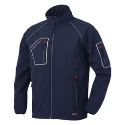 [DFL1066290] Giubbino softshell blu taglia M