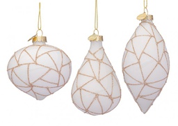 [B0970796] 12x Pendaglio Vt Wedge Bianco Ass3