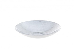 [B0929816] 12x Piatto Decor Smeralda Bianco