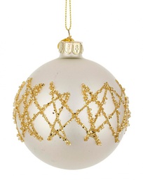 [B0937249] 12x Sfera Vt Embellish Bianco D80