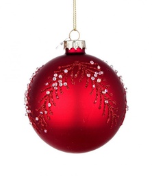 [B0934035] 12x Sfera Vt Gem Ramo Rosso Op D80