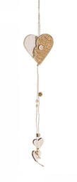 [B0916433] 12x String Korky Cuore 53Cm