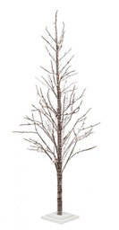 [B0918432] 2x Albero Glad Innevato H180
