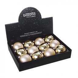 [B0914929] 2x Display12 Sfera Vt Champagne Ass D80