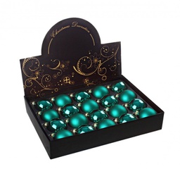 [B0917982] 2x Display20 Sfera Vt Verde Silv Ass D60