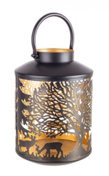 [B0939340] 2x Lanterna Daya Bomb Renna Nero D20X28H