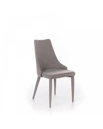 [OM/192/SGR] 4x Sedia in tessuto Myriam grigio STS
