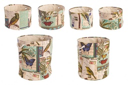 [B0210751] 2x Set6 P.Oggetti Botanic To Blu
