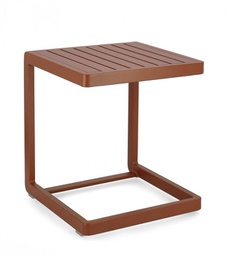 [B0663313] 2x Tavolino Konnor 40X40 Terracotta