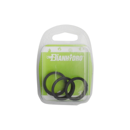 [1907825] 3 Pz Guarnizioni Coniche Nere Blister Pz.3 - Diam. Mm 40 Faidf