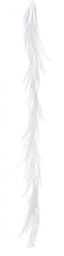 [B0928246] 3x Boa Brina Glitter Bianco H183