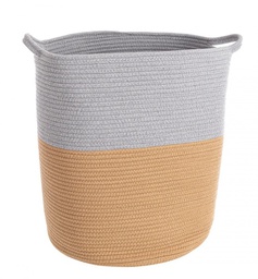 [B0411295] 3x Cesta 2M Quiet To Naturale-Grigio