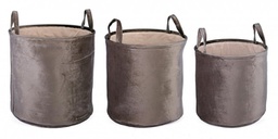 [B0212976] 3x Set3 P.Oggetti Velvet To Beige
