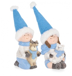 [B0970992] 4x Decorazione Blanca Bimbi Azz Ass2