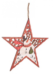 [B0914854] 4x Decorazione Stella  Joy Muro