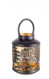[B0939341] 4x Lanterna Daya Bomb Renna Nero D16X21H
