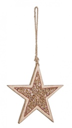 [B0921675] 4x Pendaglio Fraser Stella Copper L