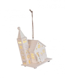 [B0971867] 4x Pendaglio Korin Chiesa Bianco C
