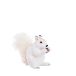 [B0939122] 4x Scoiattolo Alvin Stand Bianco 20X16H