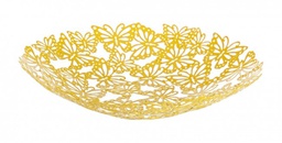 [B0133103] 4x Vassoio Farfalla Giallo D 34