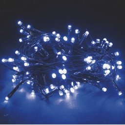 [1932382] 500 Led colore blu con motore e trasformatore per esterno 25 metri Euronatale