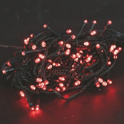 [1932381] 500 Led colore rosso con motore e trasformatore per esterno 25 metri Euronatale